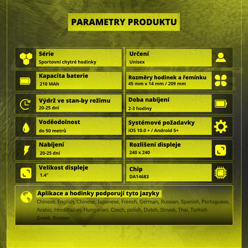 MARS 2 parametry